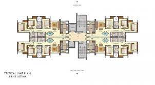 2, 3Bhk Floor Plan, Palava